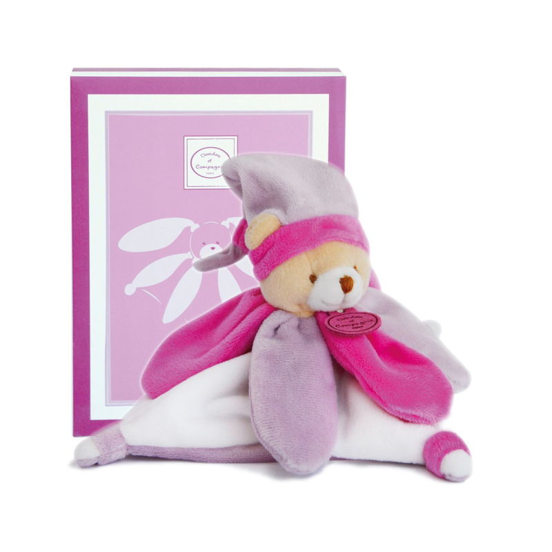 Doudou et Compagnie - Ours En Peluche Paillettes - 37 cm - Beige - Ours Collection - DC3587